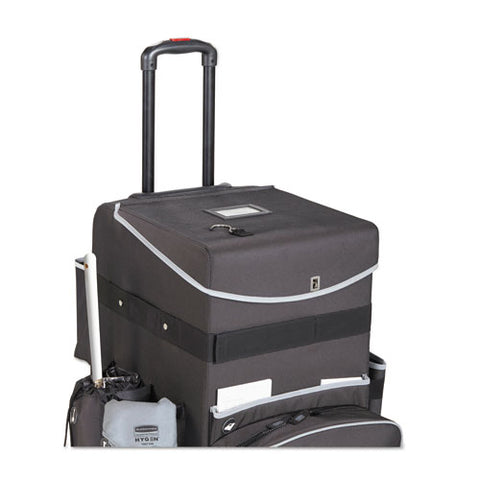 Image of Executive Quick Cart, Large, 14.25w X 16.5d X 25h, Dark Gray