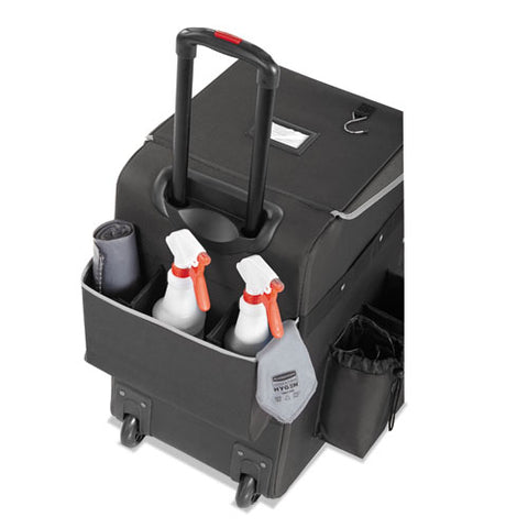 Image of Executive Quick Cart, Large, 14.25w X 16.5d X 25h, Dark Gray