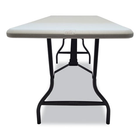 Image of Indestructables Too 1200 Series Folding Table, 72w X 30d X 29h, Platinum