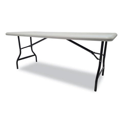 Image of Indestructables Too 1200 Series Folding Table, 72w X 30d X 29h, Platinum