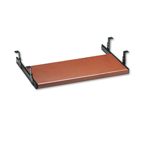 Image of Slide-away Keyboard Platform, Laminate, 21.5w X 10d, Mahogany