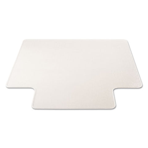 Image of Rollamat Frequent Use Chair Mat, Med Pile Carpet, Flat, 45 X 53, Wide Lipped, Clear