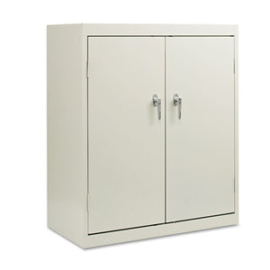 Assembled 42" High Storage Cabinet, W/adjustable Shelves, 36w X 18d, Light Gray