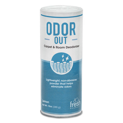 Image of Odor-out Rug/room Deodorant, Lemon, 12 Oz Shaker Can, 12/box