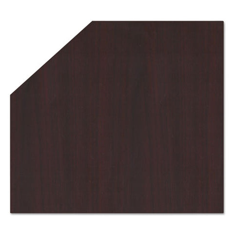 Image of Alera Reception Lounge 700 Series Gang Table, Corner, 27 1/2 X 27 1/2, Mahogany