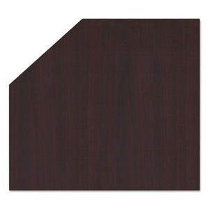 Alera Reception Lounge 700 Series Gang Table, Corner, 27 1/2 X 27 1/2, Mahogany