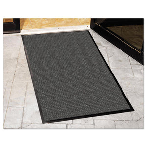 Waterguard Wiper Scraper Indoor Mat, 36 X 60, Charcoal