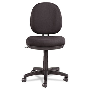 Alera Interval Series Swivel/tilt Task Chair, Supports Up To 275 Lbs, Black Seat/black Back, Black Base