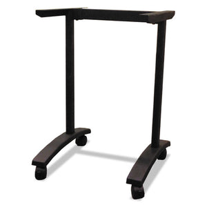 Alera Valencia Series Training Table T-leg Base, 54w X 19 3/4d X 28 1/2h, Black