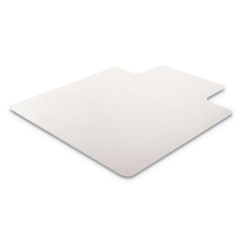 Image of Rollamat Frequent Use Chair Mat, Med Pile Carpet, Flat, 36 X 48, Lipped, Clear