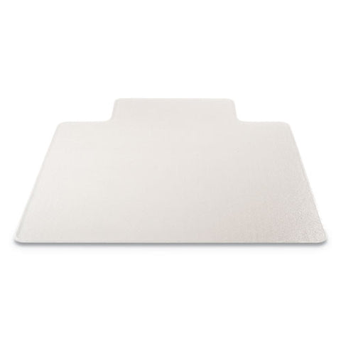 Image of Rollamat Frequent Use Chair Mat, Med Pile Carpet, Flat, 36 X 48, Lipped, Clear