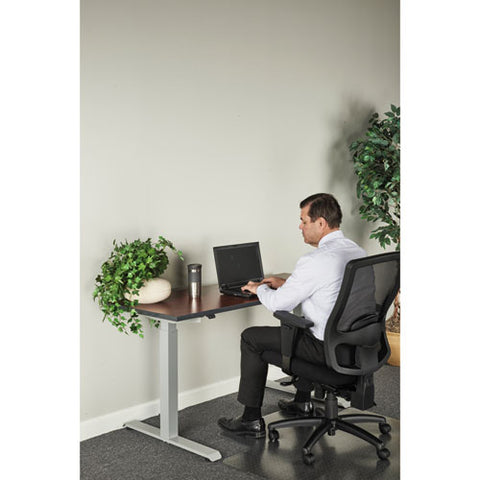 Image of 2-stage Electric Adjustable Table Base, 27.5" To 47.2" High, Gray