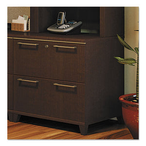 Enterprise Collection Two-drawer Lateral File, 30w X 23.13d X 29.75h, Mocha Cherry