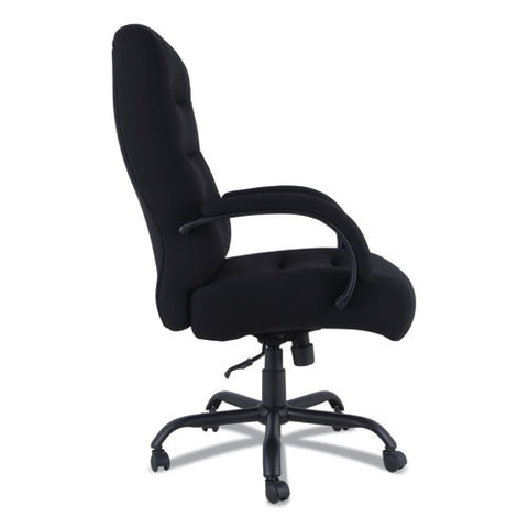 Image of Alera Kesson Series Big And Tall Office Chair, 25.4" Seat Height, Supports Up To 450 Lbs., Black Seat/black Back, Black Base