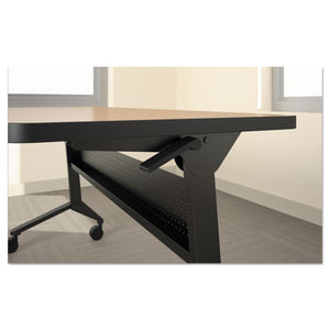 Flip-n-go Table Base, 70 1/2w X 21 1/4d X 27 7/8h, Black