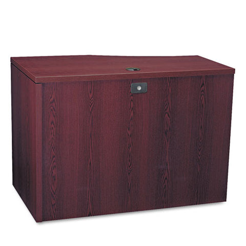 Image of 10500 Series Curved Return, Right, 42w X 18-24d X 29 1/2h, Mahogany