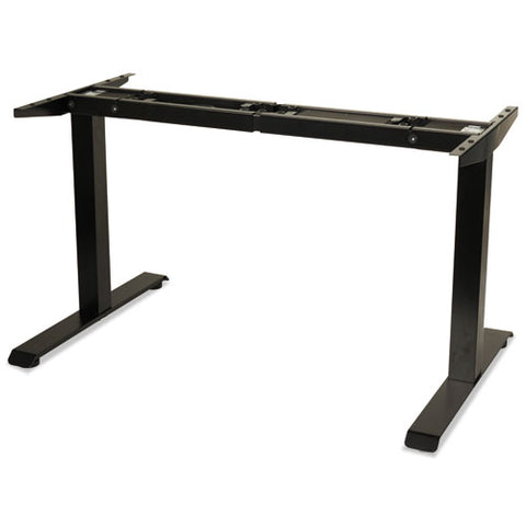 Image of 2-stage Electric Adjustable Table Base, 27.5" To 47.2" High, Black