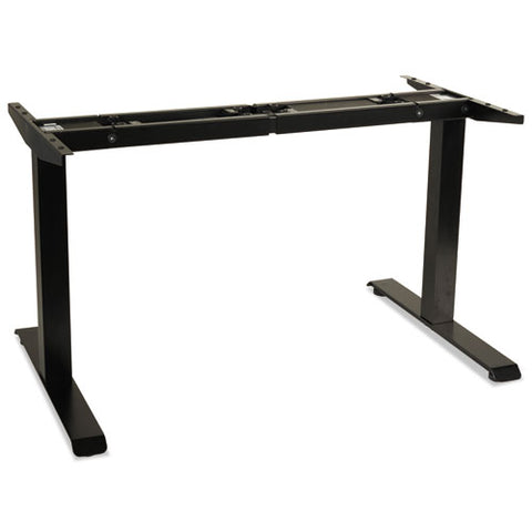 Image of 2-stage Electric Adjustable Table Base, 27.5" To 47.2" High, Black