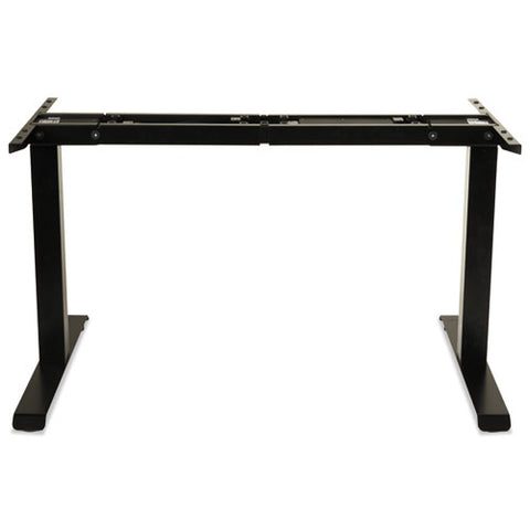 Image of 2-stage Electric Adjustable Table Base, 27.5" To 47.2" High, Black