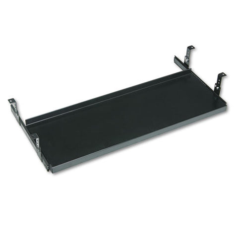 Image of Oversized Keyboard Platform/mouse Tray, 30w X 10d, Black