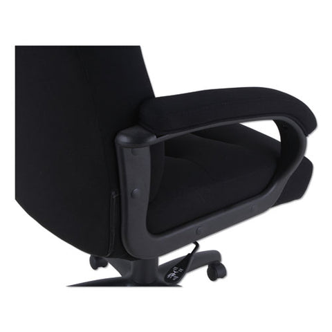 Image of Alera Kesson Series High-back Office Chair, Supports Up To 300 Lbs., Black Seat/black Back, Black Base