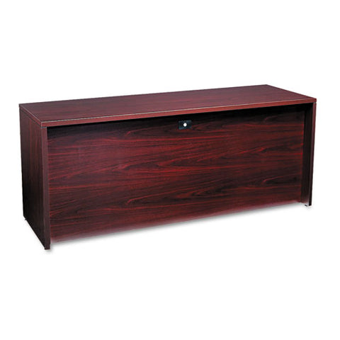 Image of 10500 Series 3/4-height Right Pedestal Credenza, 72w X 24d X 29.5h, Mahogany