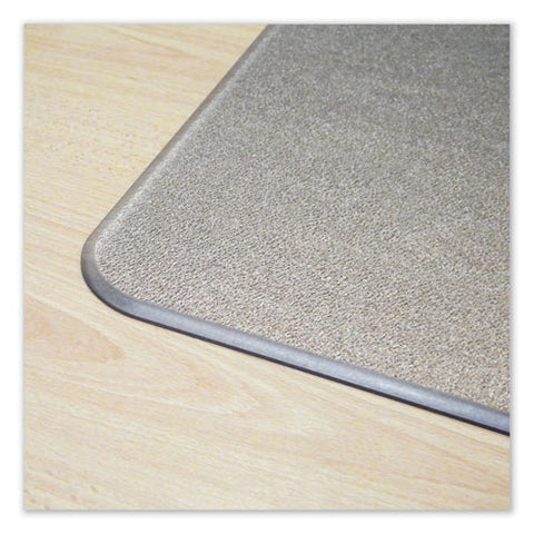 Image of Cleartex Megamat Heavy-duty Polycarbonate Mat For Hard Floor/all Carpet, 46 X 60, Clear