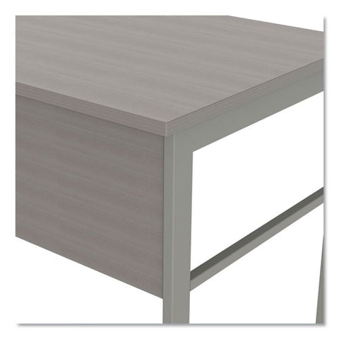 Image of Urban Desk Workstation, 59w X 23.75d X 29.5h, Ash