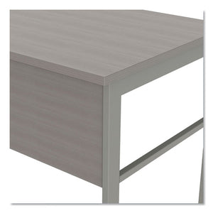 Urban Desk Workstation, 59w X 23.75d X 29.5h, Ash