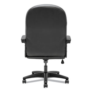 Pillow-soft 2090 Series Executive High-back Swivel/tilt Chair, Supports Up To 250 Lbs., Black Seat/black Back, Black Base