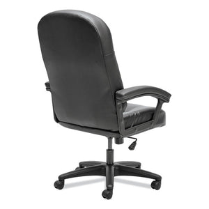 Pillow-soft 2090 Series Executive High-back Swivel/tilt Chair, Supports Up To 250 Lbs., Black Seat/black Back, Black Base