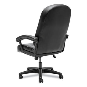 Pillow-soft 2090 Series Executive High-back Swivel/tilt Chair, Supports Up To 250 Lbs., Black Seat/black Back, Black Base