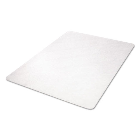 Image of Economat All Day Use Chair Mat For Hard Floors, 46 X 60, Rectangular, Clear