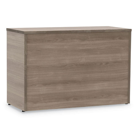 Image of Urban 36" Credenza, Bottom Pedestal, 35.25w X 15.25d X 23.75h, Natural Walnut