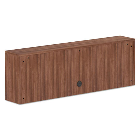 Image of Alera Valencia Series Organizer Hutch, 70.63w X 11.75d X 23.63h, Modern Walnut