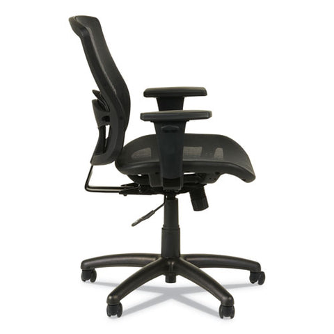 Image of Alera Etros Series Suspension Mesh Mid-back Synchro Tilt Chair, Supports Up To 275 Lbs, Black Seat/black Back, Black Base