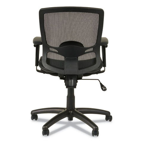 Image of Alera Etros Series Suspension Mesh Mid-back Synchro Tilt Chair, Supports Up To 275 Lbs, Black Seat/black Back, Black Base