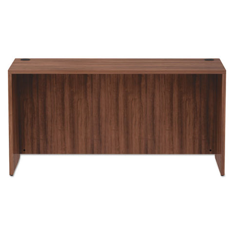 Image of Alera Valencia Series Credenza Shell, 59.13w X 23.63d X 29.5h, Modern Walnut