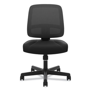 Valutask Mesh Back Task Chair, Supports Up To 250 Lbs., Black Seat/black Back, Black Base