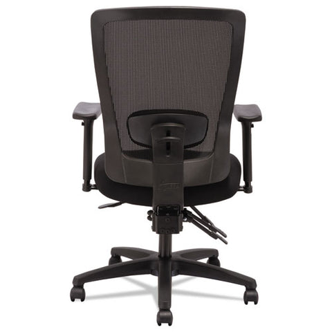 Image of Alera Envy Series Mesh High-back Multifunction Chair, Supports Up To 250 Lbs., Black Seat/black Back, Black Base