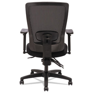 Alera Envy Series Mesh High-back Multifunction Chair, Supports Up To 250 Lbs., Black Seat/black Back, Black Base