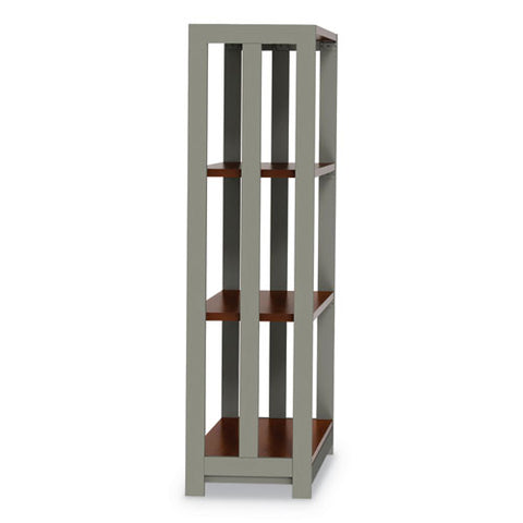 Image of Trento Line Bookcase, 31 1/2w X 11 1/2d X 43 1/4h, Cherry