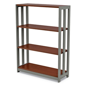 Trento Line Bookcase, 31 1/2w X 11 1/2d X 43 1/4h, Cherry