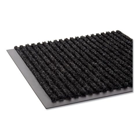 Image of Needle-rib Wiper/scraper Mat, Polypropylene, 48 X 72, Charcoal