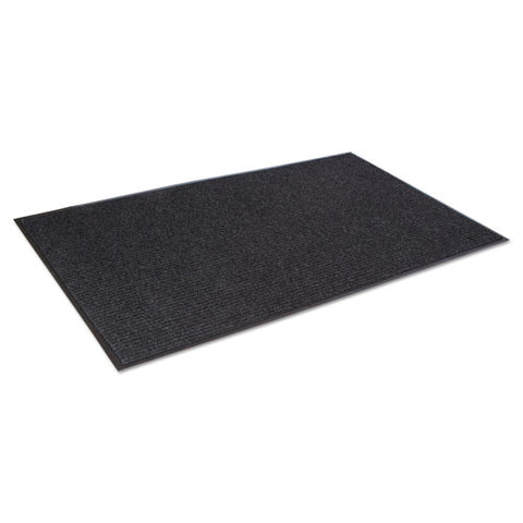 Image of Needle-rib Wiper/scraper Mat, Polypropylene, 48 X 72, Charcoal