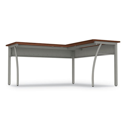 Image of Trento Line L-shaped Desk, 59.13w X 59.13d X 29.5h, Cherry