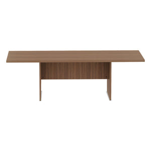 Alera Valencia Series Conference Table, Rect, 94.5 X 41.38 X 29.5, Mod Walnut