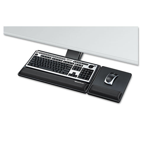 Image of Designer Suites Premium Keyboard Tray, 19w X 10.63d, Black