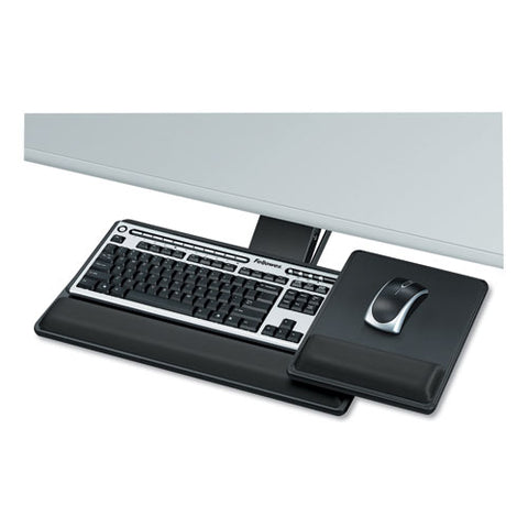 Image of Designer Suites Premium Keyboard Tray, 19w X 10.63d, Black