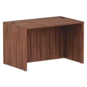 Alera Valencia Series Straight Desk Shell, 47.25w X 29.5d X 29.63h, Mahogany